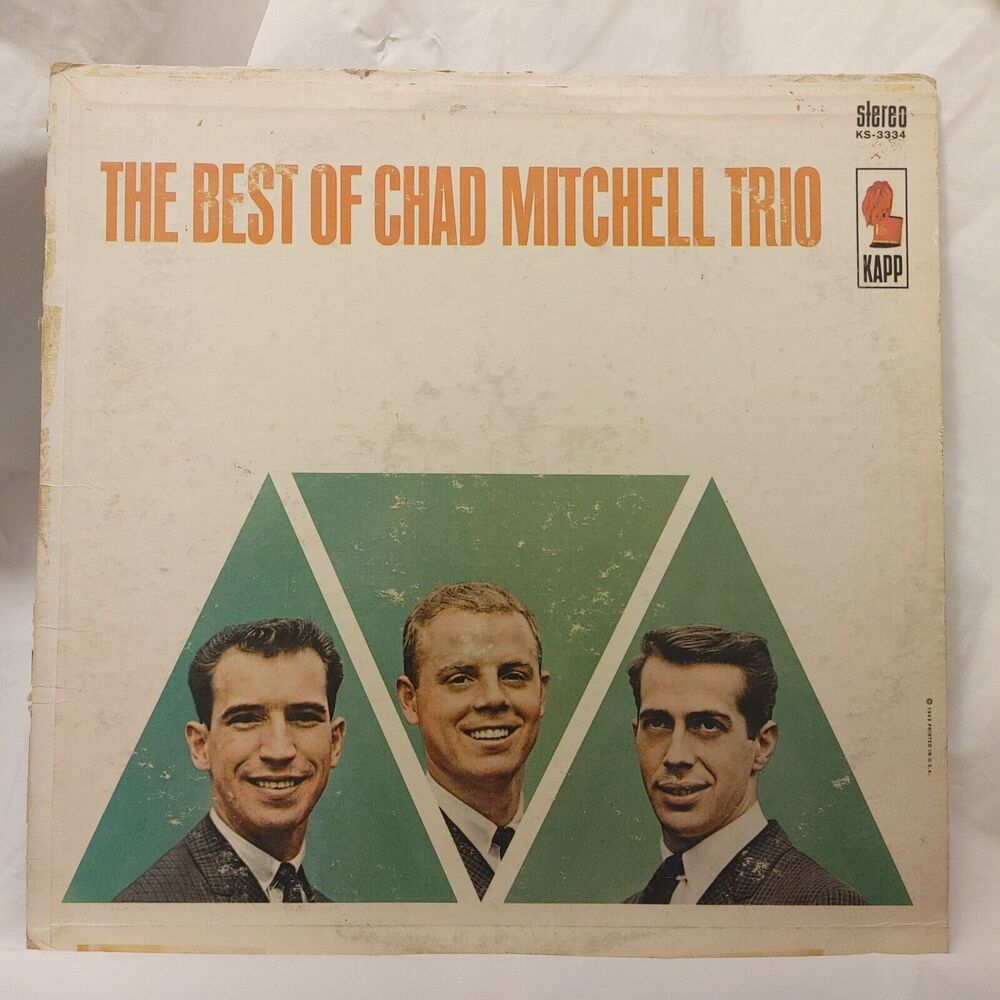 Vintage LP Vinyl Record Chad Mitchell Trio The Best Of Chad Mitchell Trio KS3334